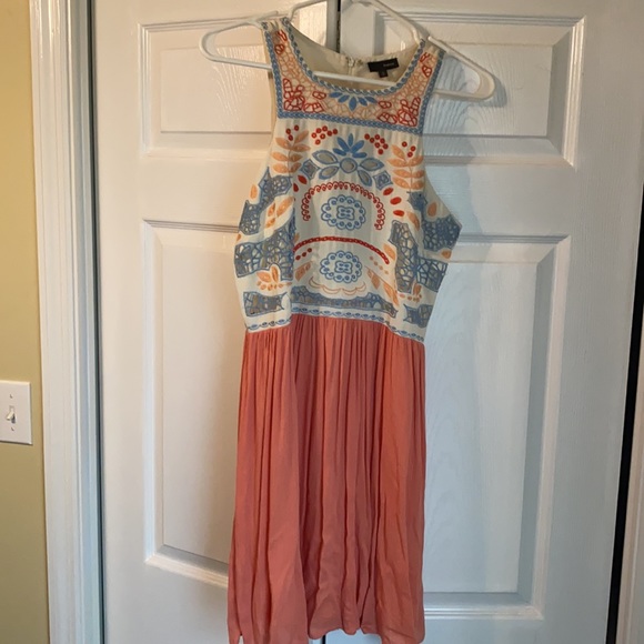 Small dress coral and white - Picture 2 of 3